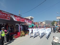 HUT ke-80 RI Dimeriahkan Pawai Anak TK  Dan SD 