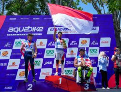 Boanerges Ratag dari Papua Barat Juara Dunia Termuda Aquabike