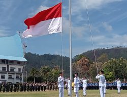 Peringatan HUT RI di Lingkungan Kantor Bupati Toba
