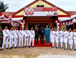 Upacara HUT Kemerdekaan di Kecamatan Singkup