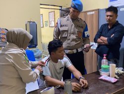 SiPropam dan SiDokkes Polres Samosir Lakukan Home Visit