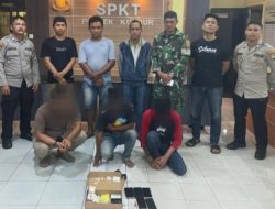 Warga Kundur Grebek Rumah Kosong Diduga Sarang Narkoba