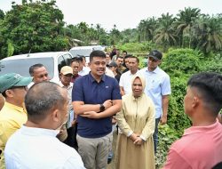 Bobby Lanjutkan Jembatan Gagal Dikerjakan Tahun 2023