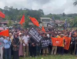 Warga Teluk Bayur Ketapang Duduki Lahan PT. Prakarsa Tani Sejati