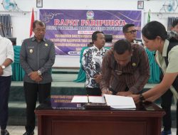 Bupati dan Pimpinan DPRD Toba Tandatangani KUA dan PPAS APBD 2026