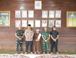 Kapolres Langkat Silaturahmi dengan Tuan Guru Babussalam 