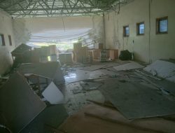 BSB Senilai Ratusan Juta yang Diresmikan Bupati Tambunan Hancur