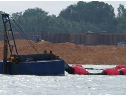 Duakali Disegel PT BSI Diduga Rusak Ekosistem Laut di Batam