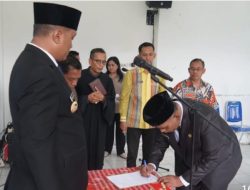 Bupati Lantik Pimpinan Tinggi Pratama Dorong Semangat Baru