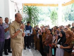 Tangis Haru Ratusan Nakes , Sampaikan Terima Kasih kepada Bupati Langkat