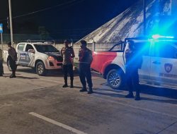Sat Lantas Polres Langkat Gelar Patroli Rutin Malam Hari