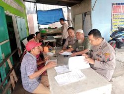Sat Binmas Polres Langkat Laksanakan Pembinaan Kamtibmas