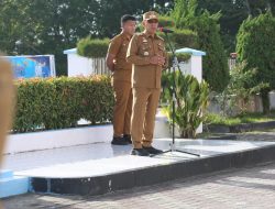 Pimpin Apel Gabungan, Bupati Taput : Berpikir Out of The Box  