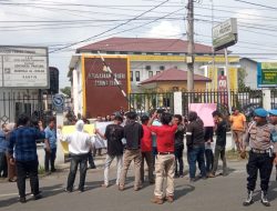 Kembali Didemo, Kasus Dugaan Korupsi di Dinas Deperindag 