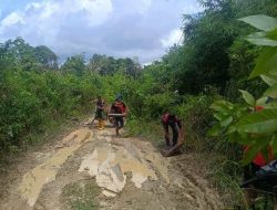 Warga Petabang Ketapang Jaya Keluhkan Jalan Rusak 