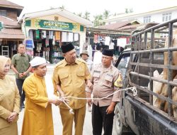 Syah Afandin Serahkan Bantuan untuk Haul Tuan Guru Besilam ke-102