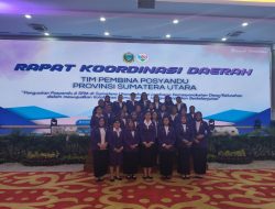 Taput Ikuti Rakorda Posyandu Sumatera Utara, Dorong Penguatan Kelembagaan 