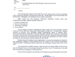 Proposal HUT Taput ke-80 Dipertanyakan, EO : Terkumpul Rp 200 Juta