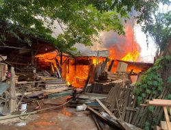 Panglong Yetno di Jalan Namad Damanik Dilalap Sijago Merah