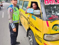 Polres Langkat Gencarkan Sosialisasi Operasi Zebra Toba