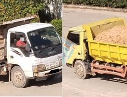 Warga Bengkong Resah Truk Bermuatan Bauksit Tebar Debu  