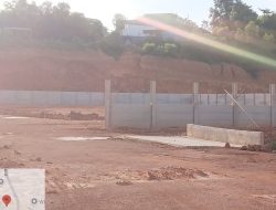 Bangunan Tembok di Kabil Kecamatan Nongsa Diduga Tanpa Legalitas