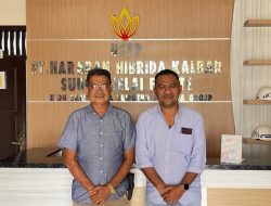 GM PT HHK T/SJE/USTP Sambut Kunjungan Media Warta Tipikor