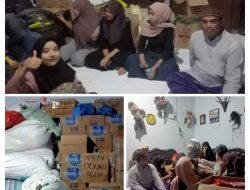 Remaja Simpang Trans Desa Secanggang Kumpulkan Donasi untuk Warga Aceh