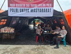 Kapolres Langkat: Polri Meringankan Beban Warga Terdampak Banjir 