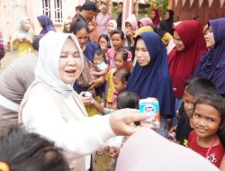 Bupati Langkat Salurkan Bantuan ke Warga Salahaji Pematang Jaya