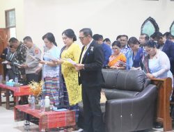 Bupati Taput Serukan Kepedulian dan Kebersamaan Hadapi Bencana