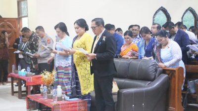 Bupati Taput Serukan Kepedulian dan Kebersamaan Hadapi Bencana