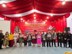 Lapas Tebing Tinggi Gelar Perayaan Natal Bertema Keluarga dan Keselamatan