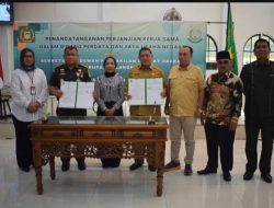 DPRD dan Kejari Langkat Teken MoU Penanganan Hukum
