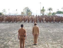 Wabup Toba Menyoroti ASN Tidak Apel