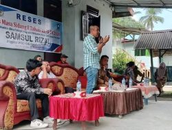 Samsul Rizal Serap Aspirasi Warga Sei Lepan