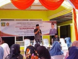 Sunarman Serap Aspirasi Warga Desa Suka Damai