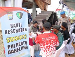 Sidokkes Polresta Barelang Gelar Bakti Kesehatan Gratis