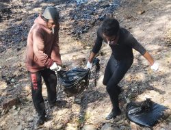 Gotong Royong Bersihkan Limbah dari Dangas hingga Pantai Senggara