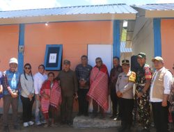 Huntara Diresmikan Mendagri, Bupati Taput Pastikan Warga Tak Lagi Mengungsi