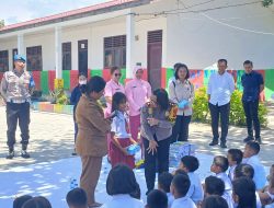 Kapolres Samosir Tinjau Program Makan Bergizi Gratis