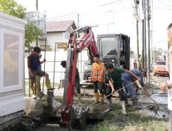 Wali Kota Tanjungbalai Tinjau Normalisasi Drainase