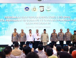 Peresmian 1.179 SPPG Polri Dipimpin Presiden