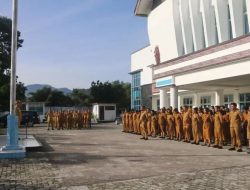 Bupati Taput Pimpin Apel Gabungan, Tekankan Kesiapsiagaan dan Perencanaan 