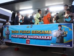 Kapolda Buka Puasa dan Bakti Sosial di Pelabuhan Punggur