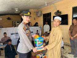 Polsek Bandara Hang Nadim Salurkan Sembako ke Panti