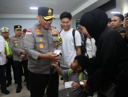 Kapolda Kepri Bagikan Tiket Gratis  