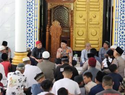 Kapolres Langkat Safari Sholat Jumat Serap Aspirasi Masyarakat