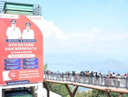 Retribusi Sektor Pariwisata Samosir Rp 2,26 Miliar Selama Libur