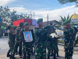 Prajurit TNI Gugur di Lebanon Dimakamkan di Pakam